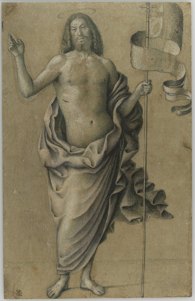 Zmartwychwstały Chrystus autorstwa Bartolomeo Montagna