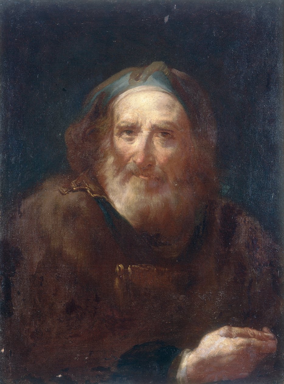 Portret starca autorstwa Bartolomeo Nazzari