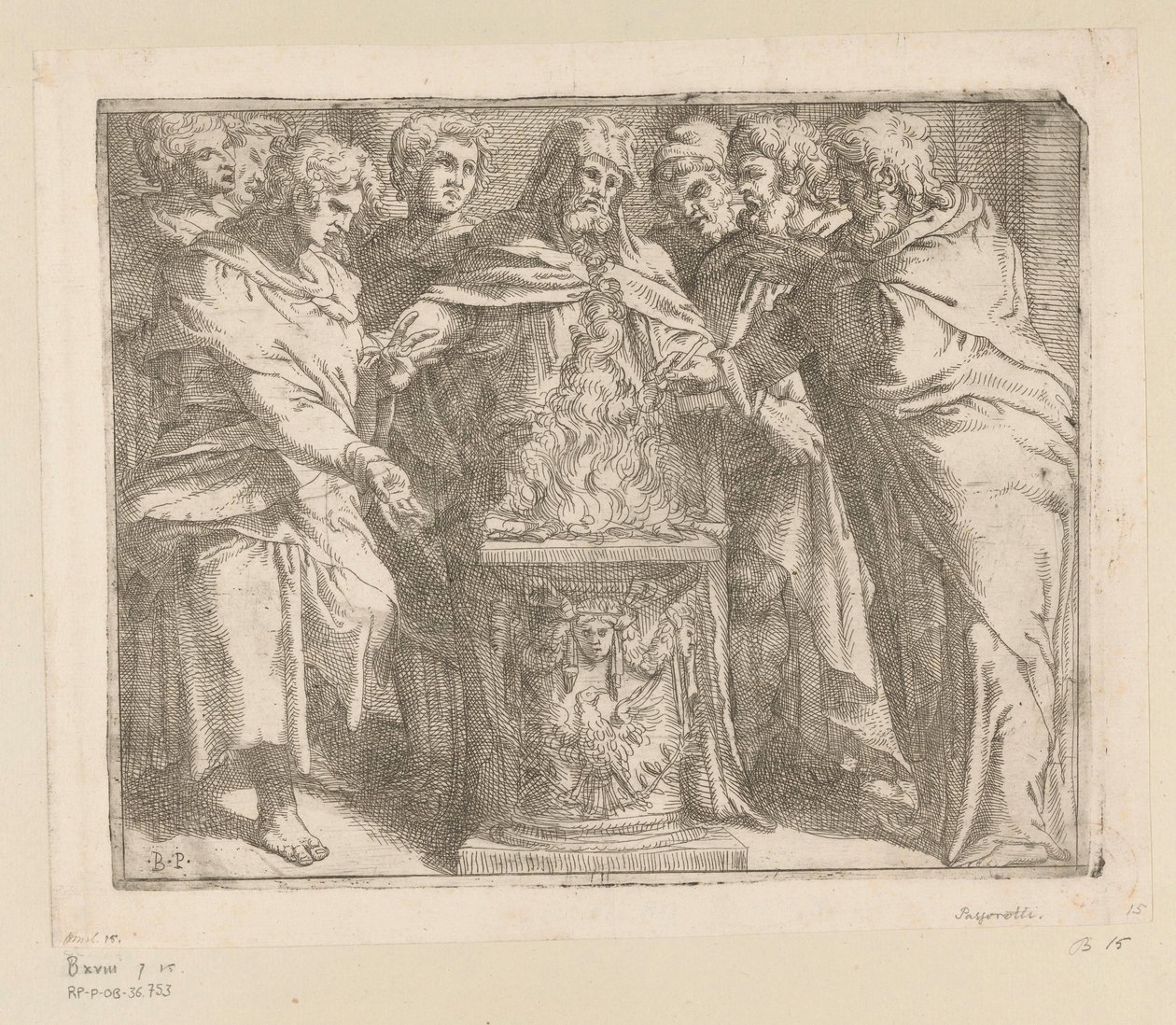 Oferta autorstwa Bartolomeo Passarotti