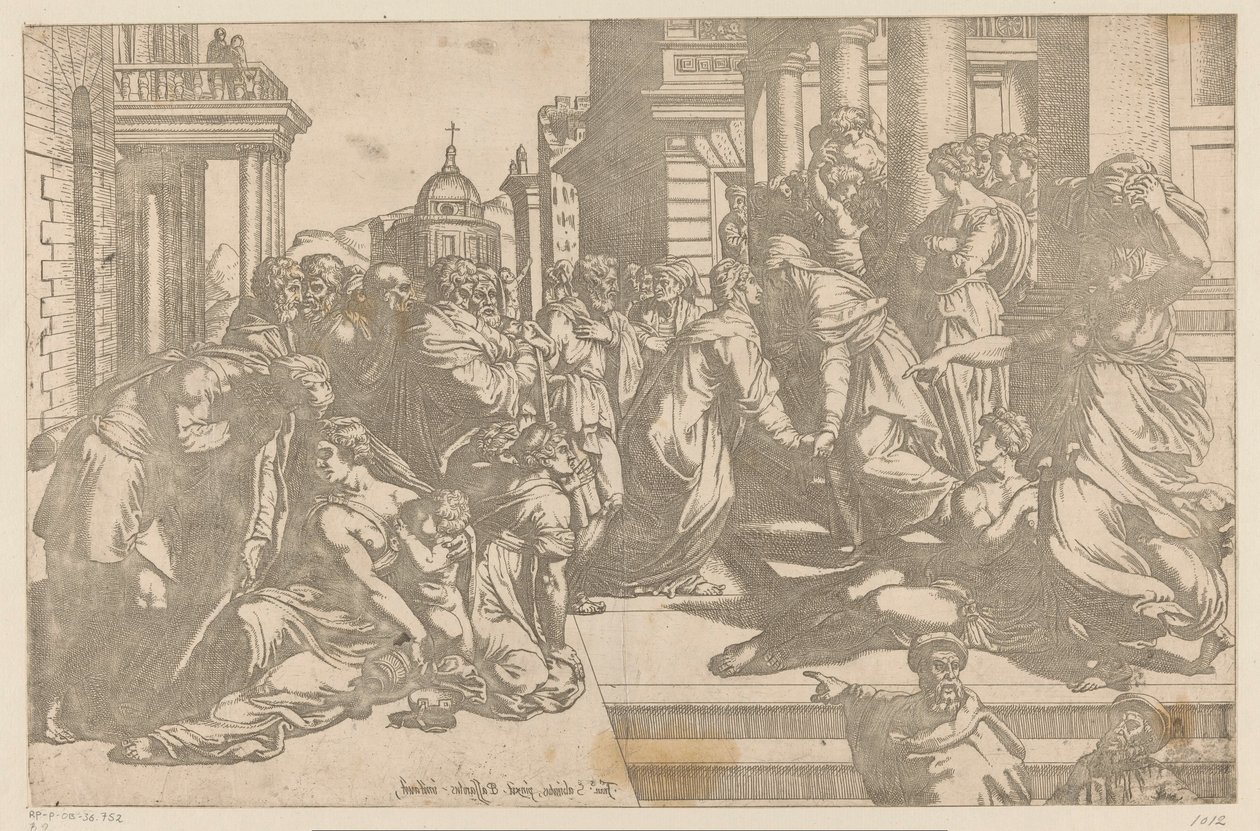 Wizytacja autorstwa Bartolomeo Passarotti