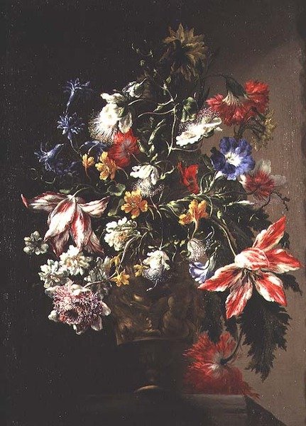 Bukiet kwiatów autorstwa Bartolomeo Perez