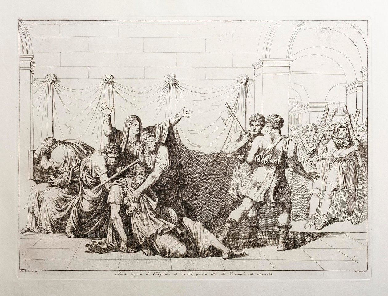 Bez tytułu autorstwa Bartolomeo Pinelli
