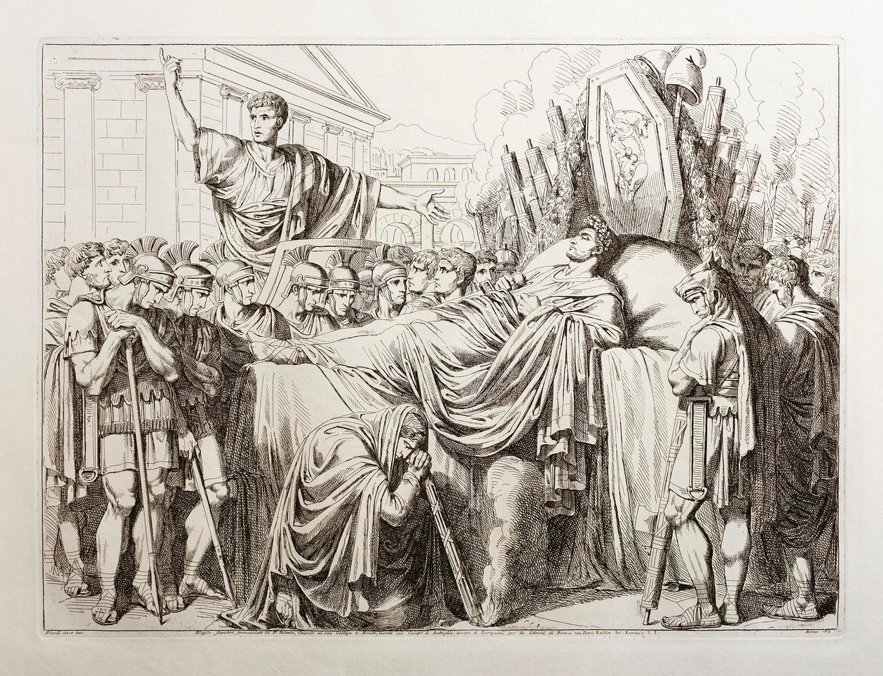 Bez tytułu autorstwa Bartolomeo Pinelli