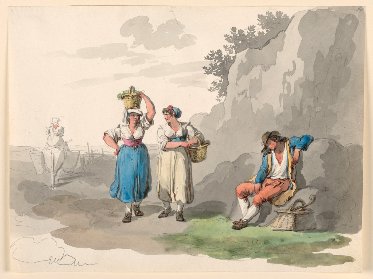 Powrót z rocznika autorstwa Bartolomeo Pinelli