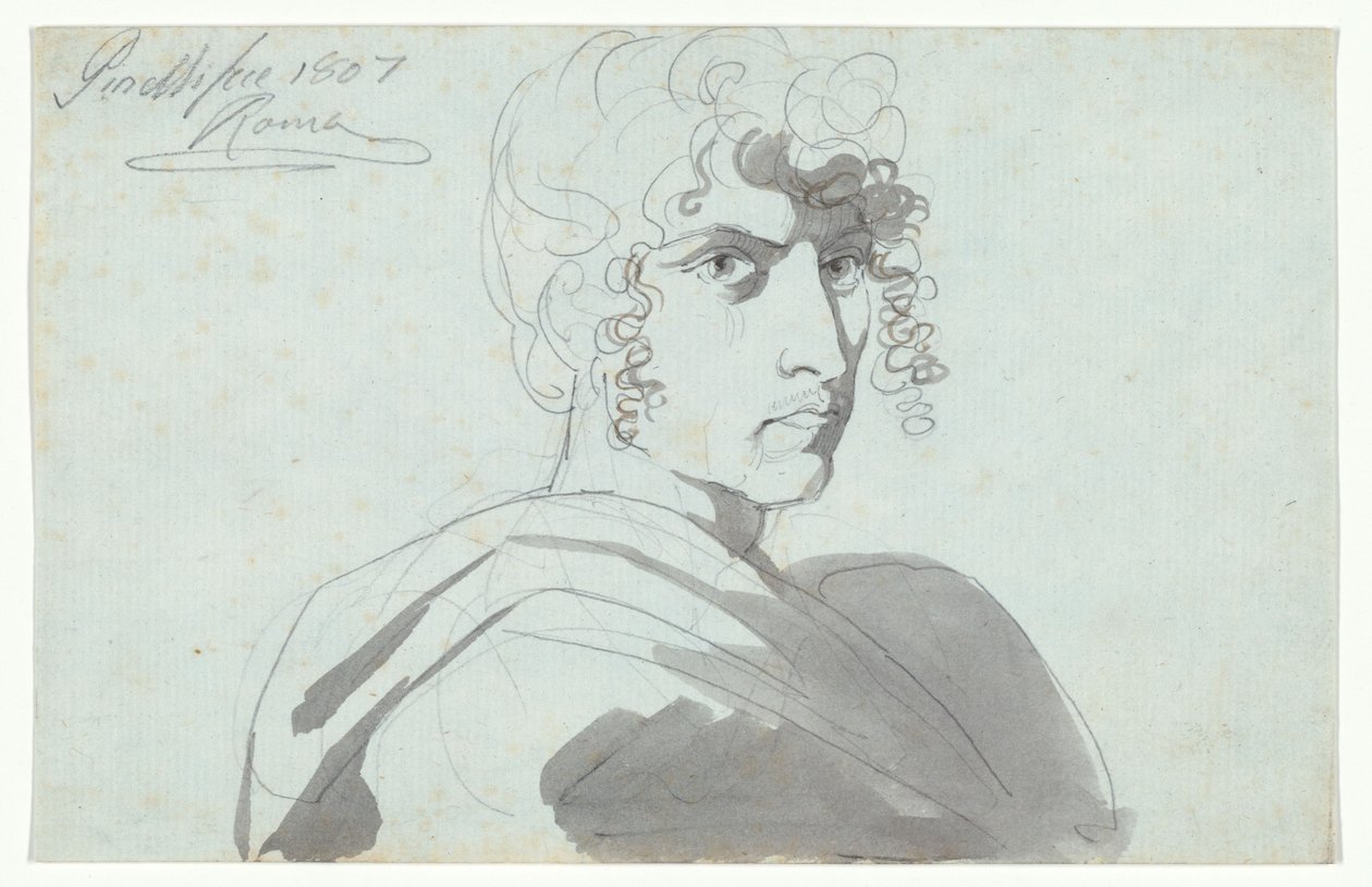 Autoportret autorstwa Bartolomeo Pinelli