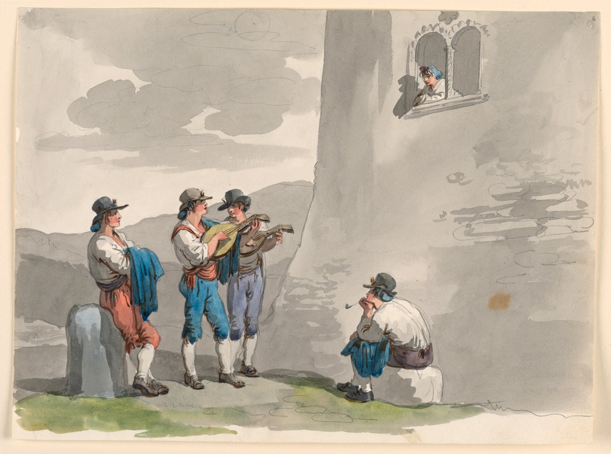 Serenada autorstwa Bartolomeo Pinelli