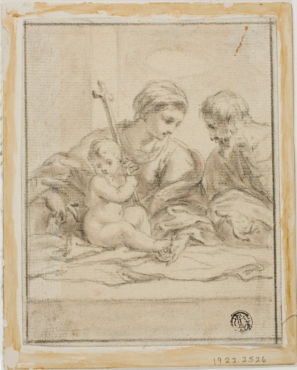 Święta Rodzina autorstwa Bartolomeo Schedoni
