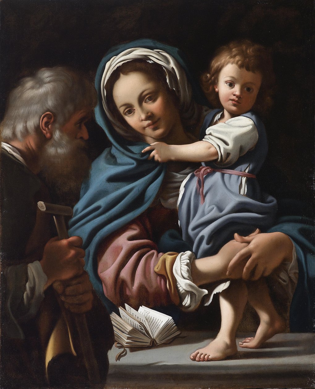 Święta Rodzina autorstwa Bartolomeo Schedoni