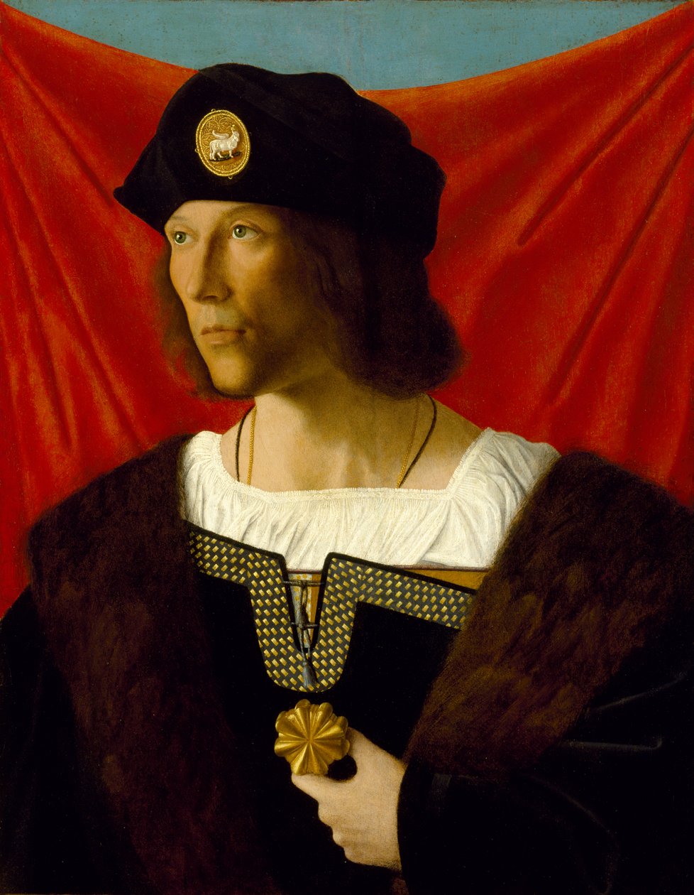 Portret mężczyzny, ok.1512 autorstwa Bartolomeo Veneto