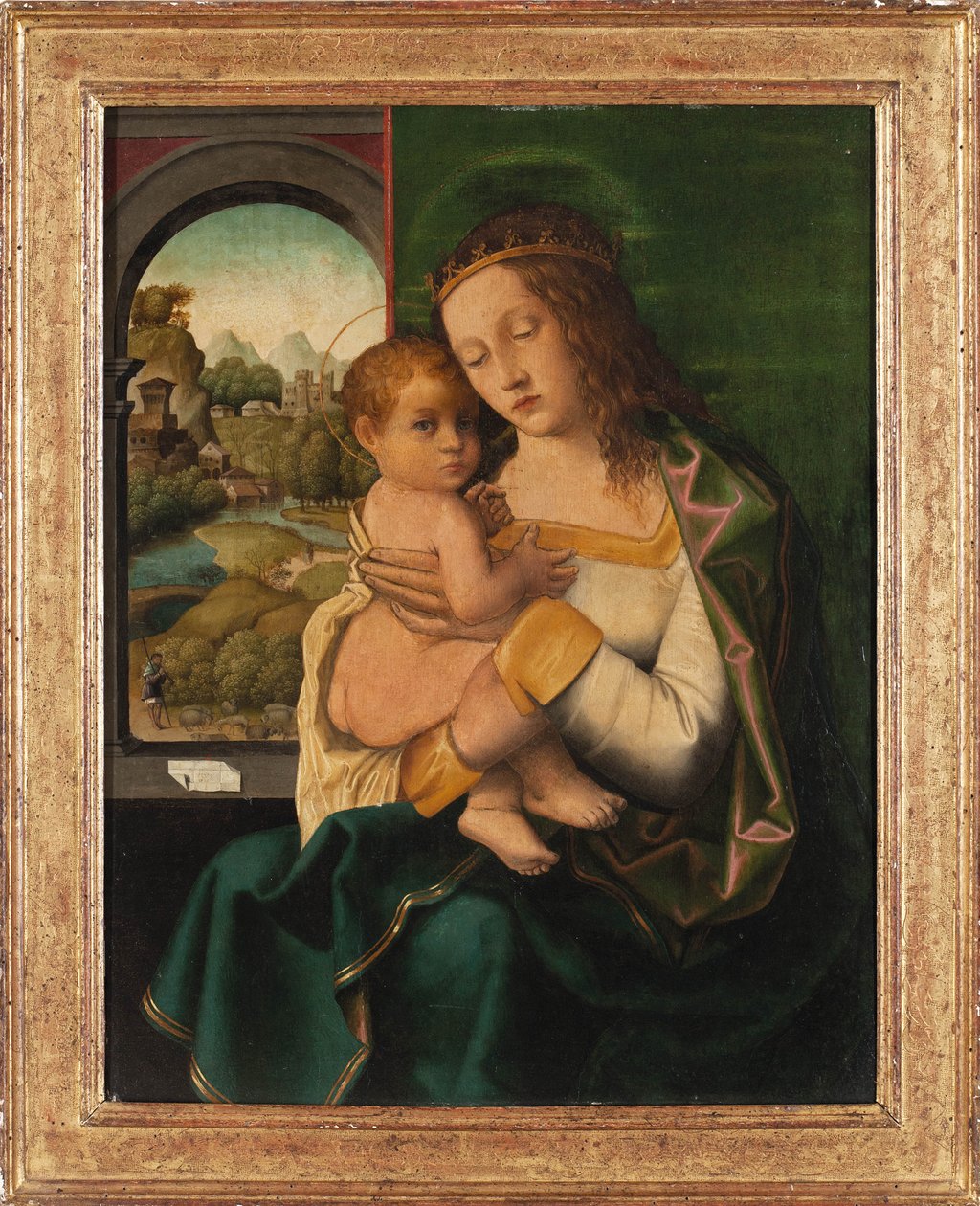Dziewica z Dzieciątkiem, 1516. autorstwa Bartolomeo Veneto