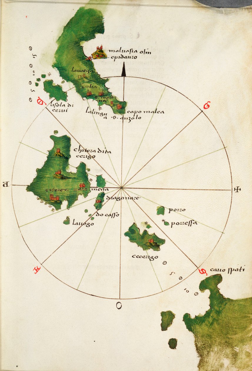 Kithira i Antikithira autorstwa Bartolomeo da li Sonetti