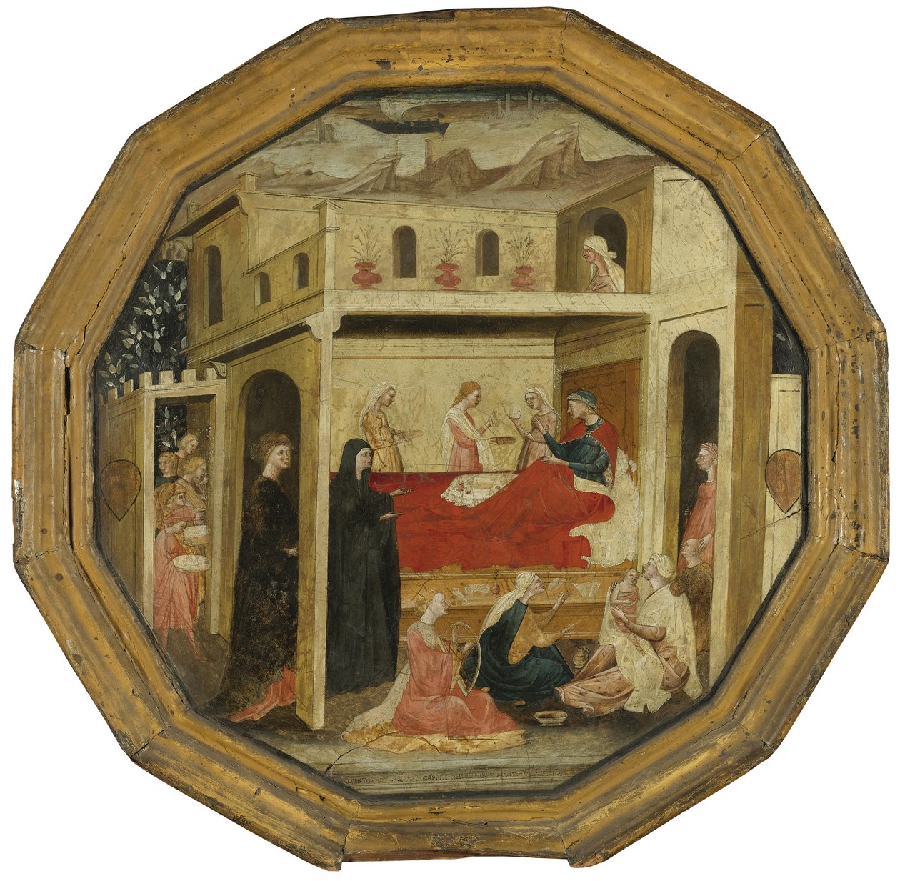Taca porodowa Montauri autorstwa Bartolomeo di Fruosino