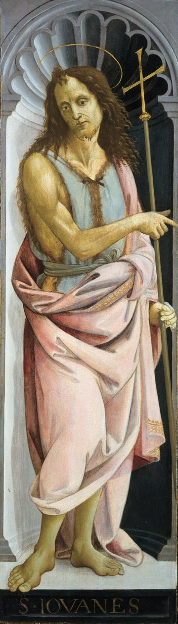 Święty Jan Chrzciciel autorstwa Bartolomeo di Giovanni