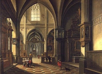 Wnętrze katedry autorstwa Bartolomeus van Bassen