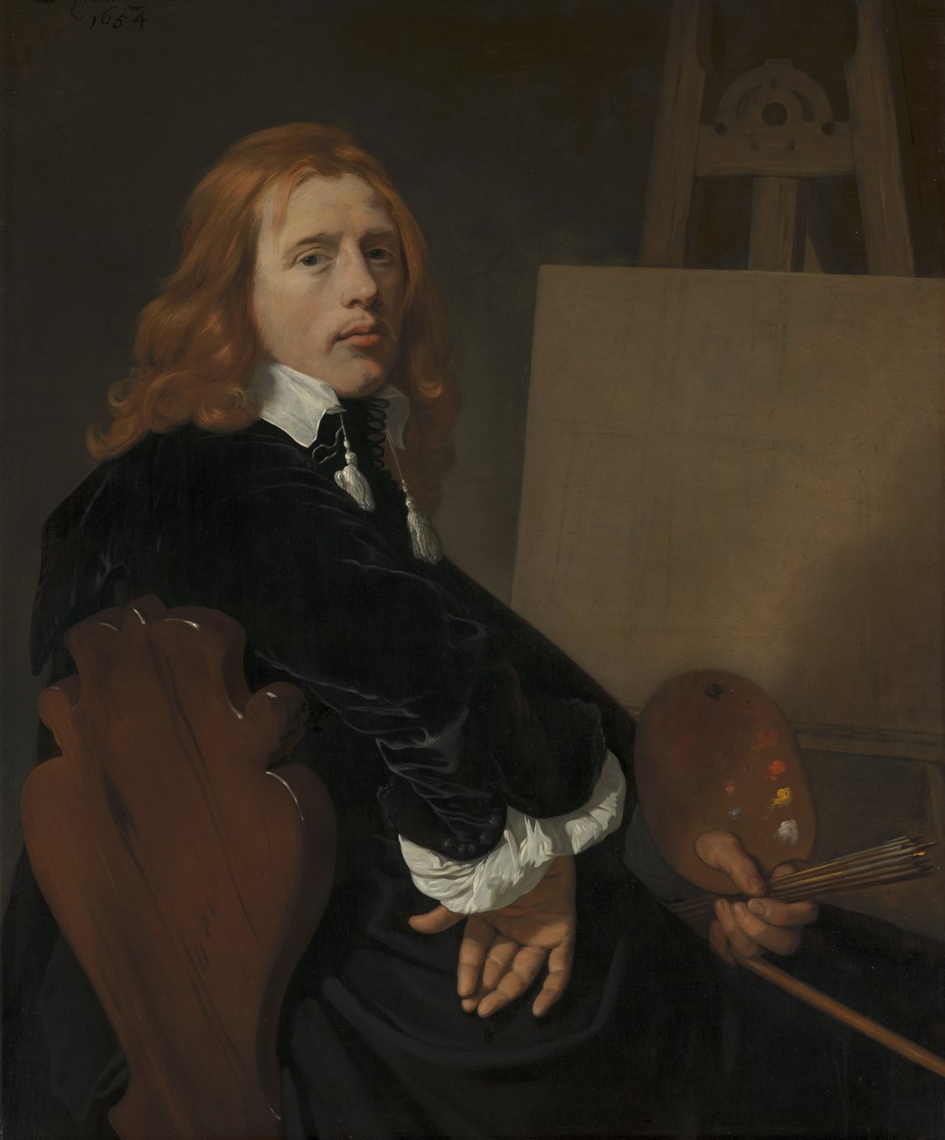 Portret Paulusa Pottera, 1654 autorstwa Bartolomeus van der Helst