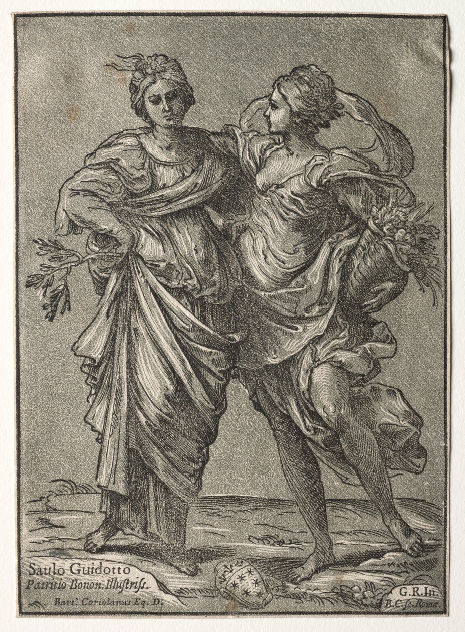 Sojusz Pokoju i Obfitości, 1642. autorstwa Bartolommeo Coriolano