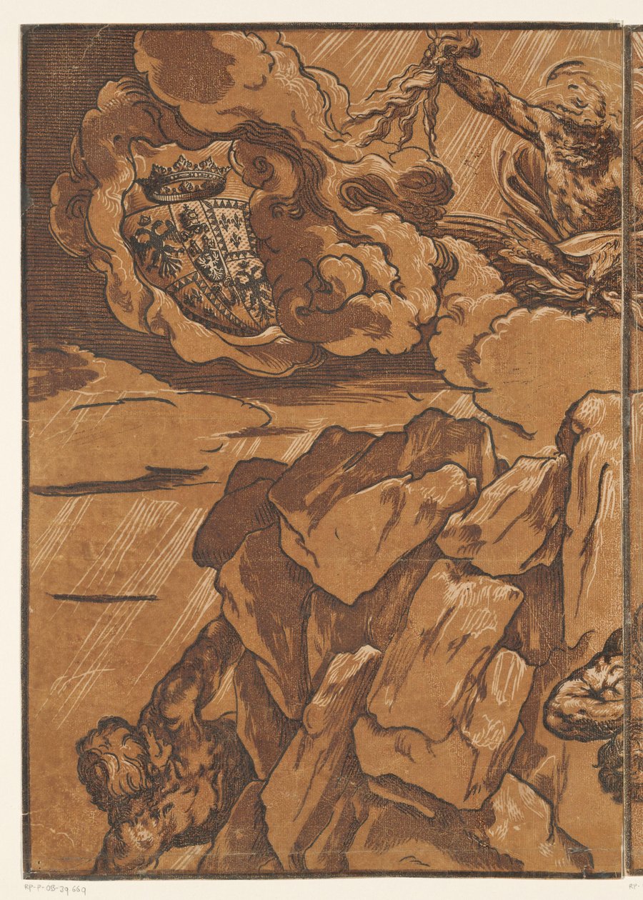 Upadek gigantów (część pierwsza) autorstwa Bartolommeo Coriolano