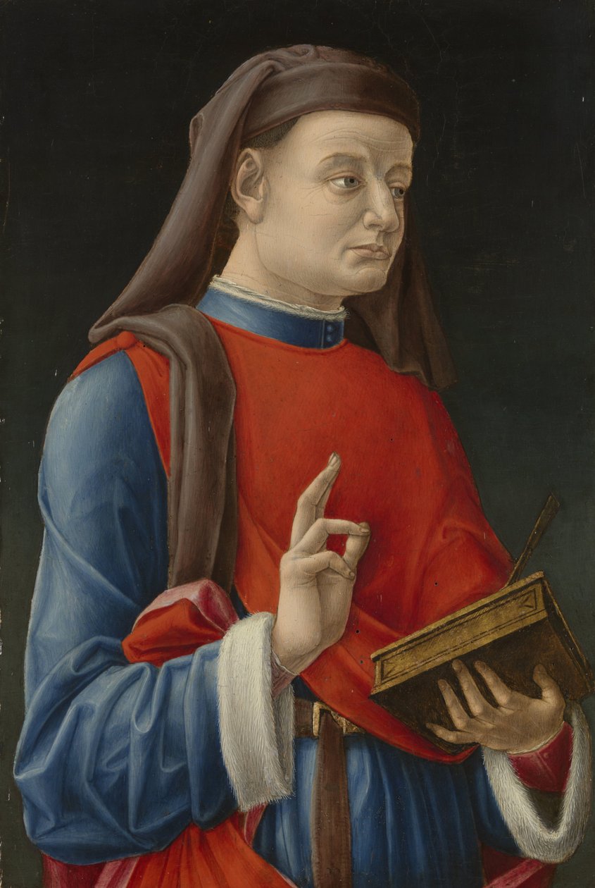 Święty Kosma (lub Damian) autorstwa Bartolommeo Vivarini (attributed to)