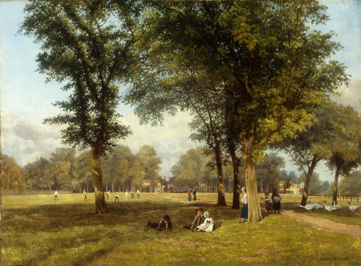 Popołudnie w pobliżu Sevenoaks, Kent, c.1845 autorstwa Basil Holmes