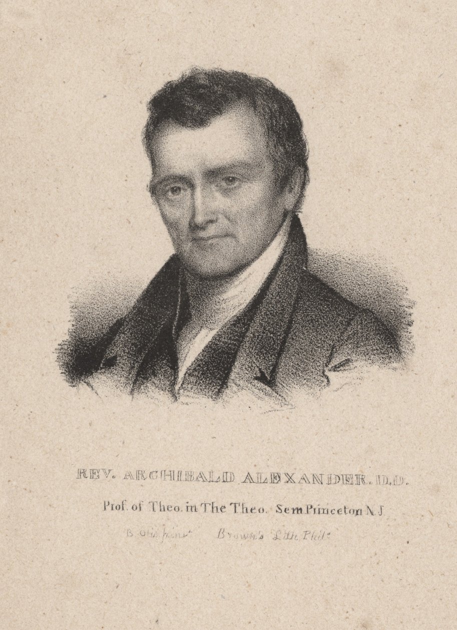 Ks. Archibald Alexander, D.D. autorstwa Bass Otis