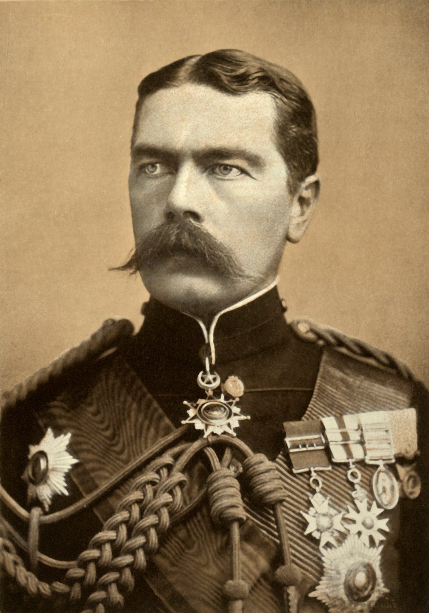 „Generał dywizji Lord Kitchener z Chartumu”, 1900. autorstwa Bassano Ltd