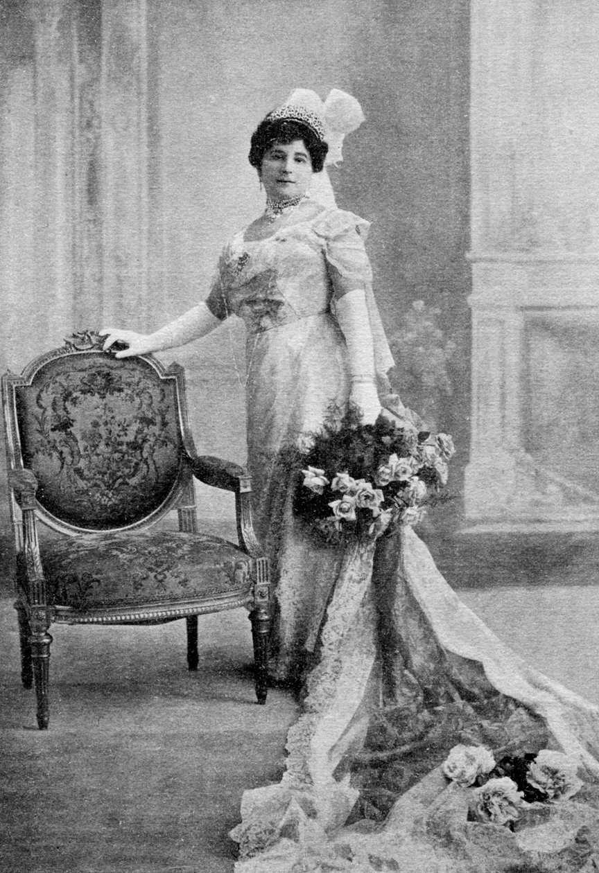 Baronowa Orczy, brytyjska powieściopisarka, dramaturg i artystka pochodzenia węgierskiego, 1913. autorstwa Bassano Studio
