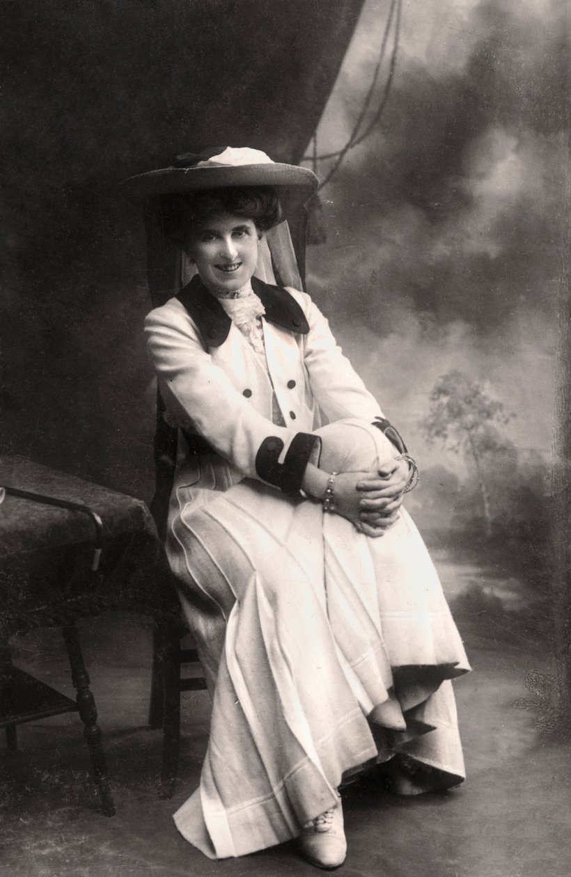 Decima Moore 1871-1964, angielska aktorka, 1907. autorstwa Bassano Studio