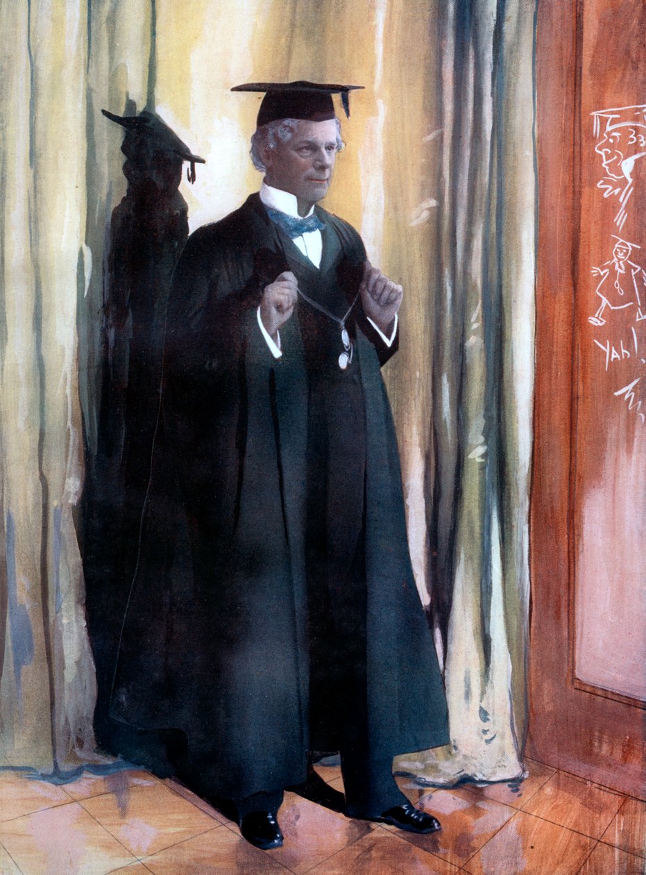 Edward Terry w „Moja ładna pokojówka”, ok. 1902 r. autorstwa Bassano Studio