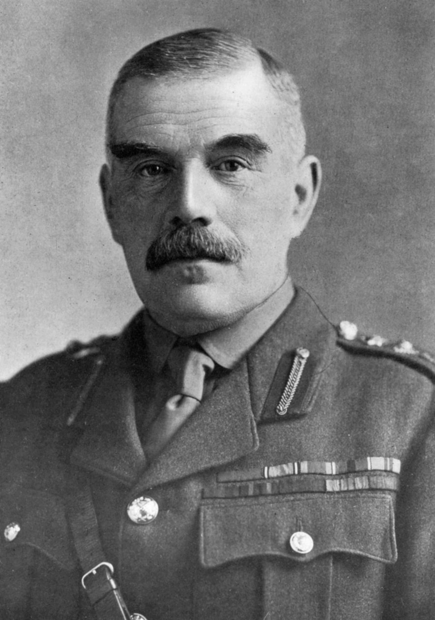 Generał Sir William Robertson, żołnierz brytyjski, ok. 1920 r. autorstwa Bassano Studio