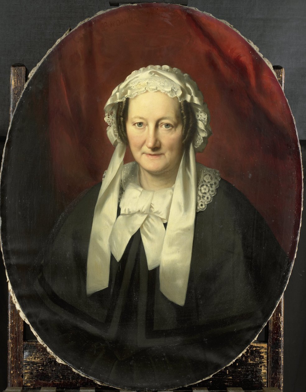 Portret Johanny Marii Parvé, żony Hendrika André Cornelisa Tierens autorstwa Bastiaan de Poorter