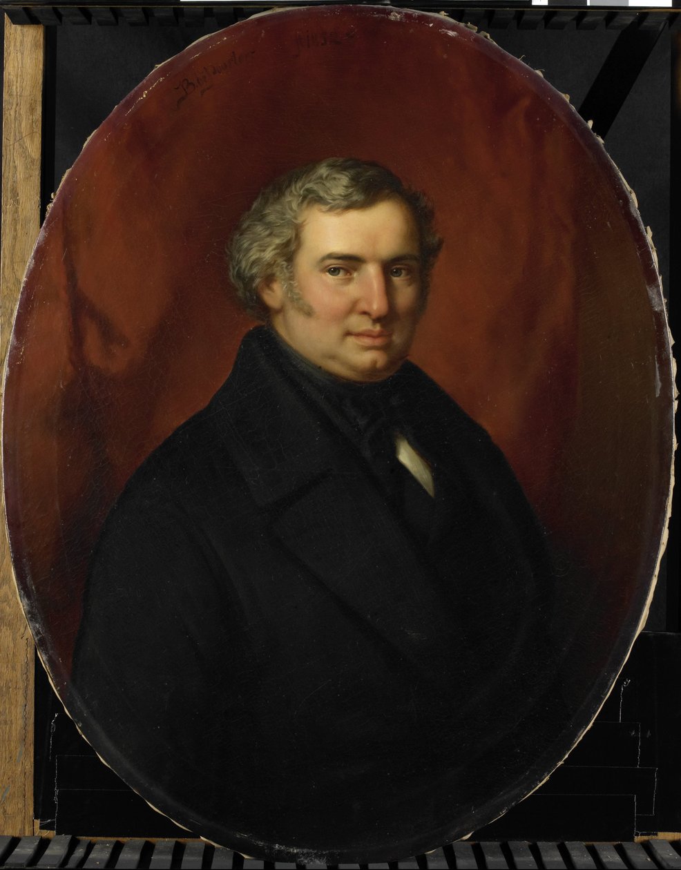 Portret pośmiertny Hendrika André Cornelisa Tierensa, funkcjonariusza miejskiego Heusden autorstwa Bastiaan de Poorter