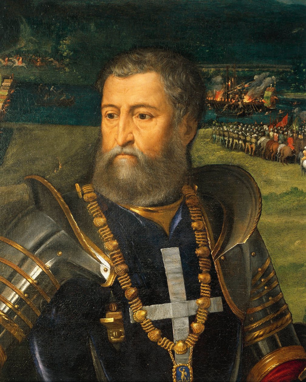 Włochy, Modena, Portret Alfonsa I d