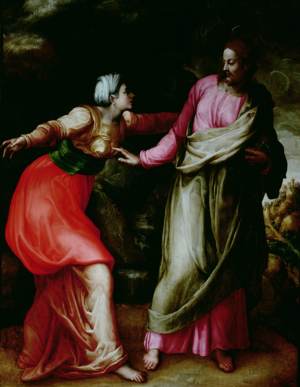 Noli Me Tangere, 1537 autorstwa Battista Franco