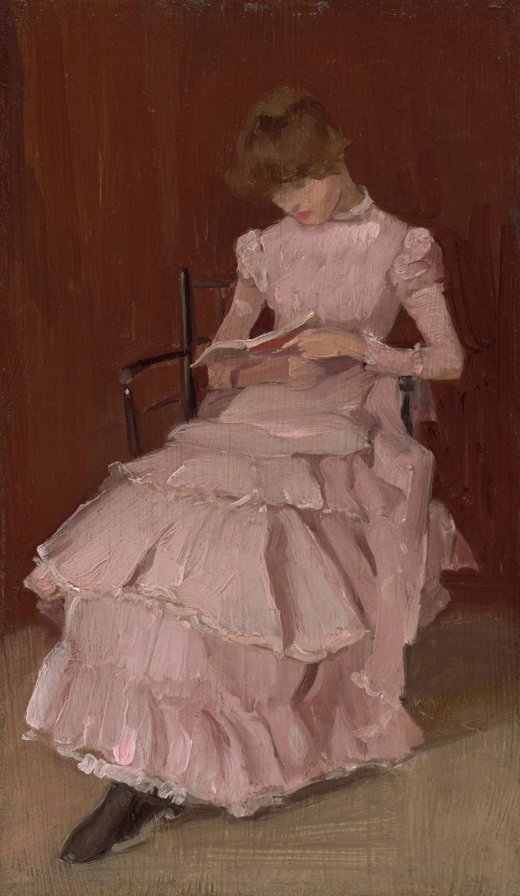 Brzoskwiniowy kwiat autorstwa Beatrice Godwin Whistler