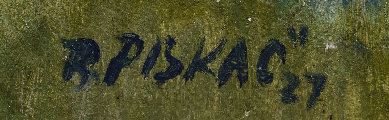 Bedřich Piskač - podpis autorstwa Bedřich Piskač