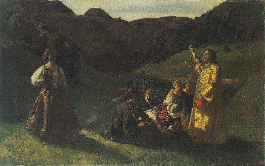 Między turniami autorstwa Bela Ivanyi Grunwald
