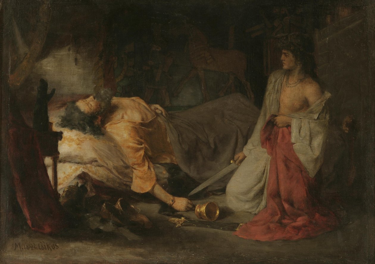 Judyta i Holofernes autorstwa Bela Cikos Sesija