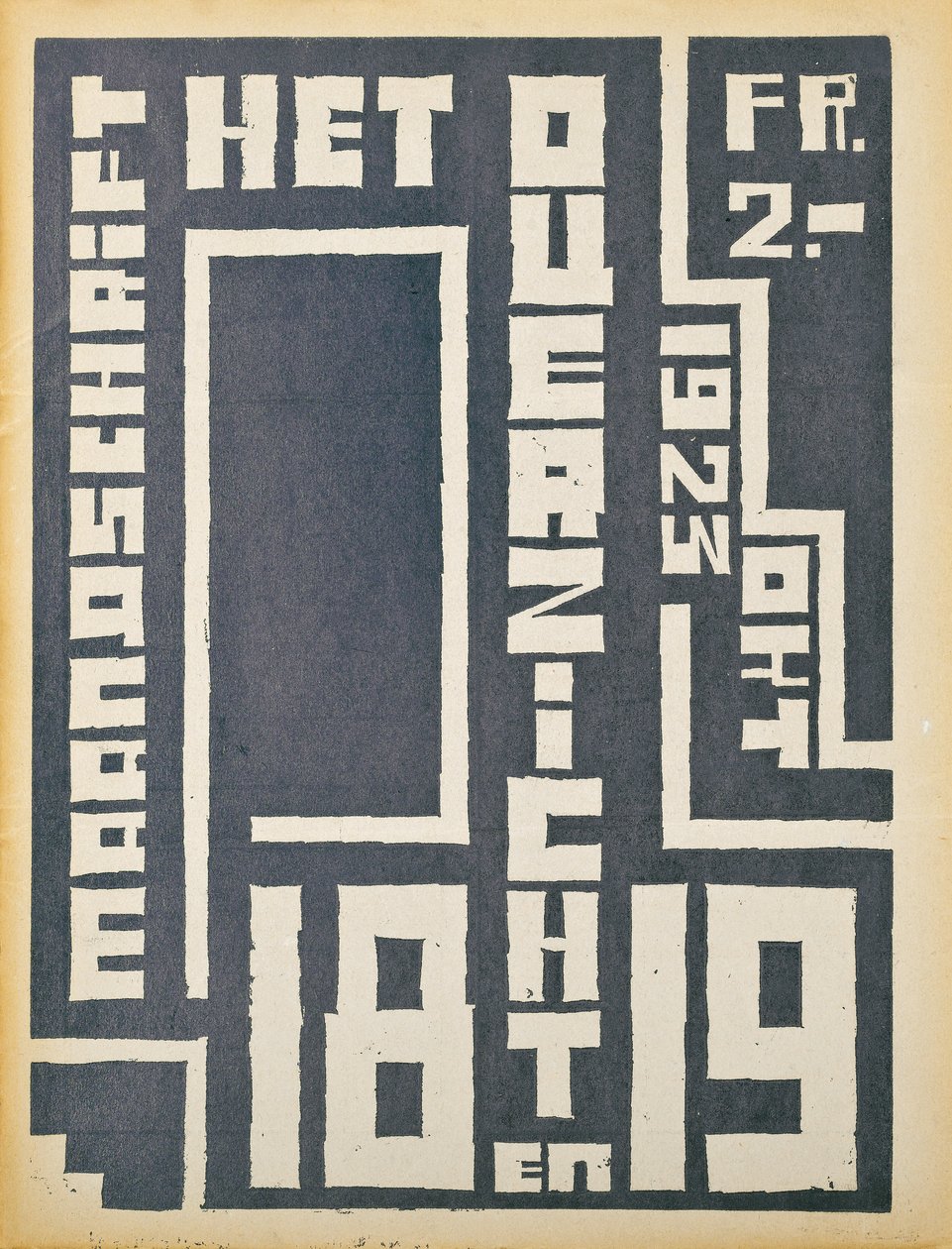 Okładka do wydania z 1923 r. magazynu „Przegląd”, 1923 autorstwa Belgian School