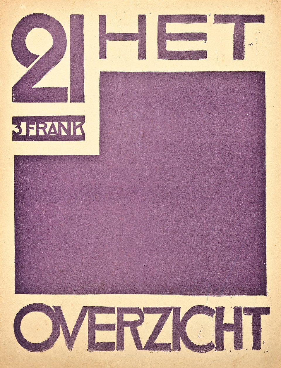 Okładka czasopisma „Przegląd”, ok. 1900 r. 1922-1925 autorstwa Belgian School