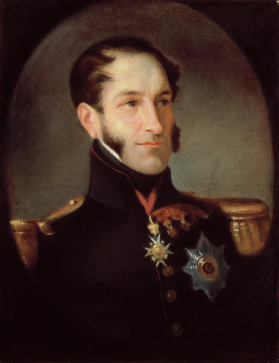 Leopold I (1790-1865) z Saxe-Cobourg-Gotha, 1841 autorstwa Belgian School