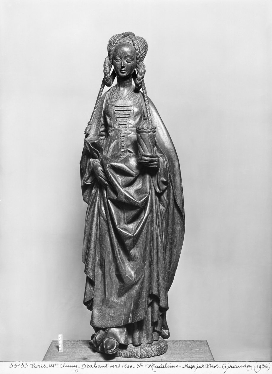 Św. Maria Magdalena, ok. 1500 (dąb) (patrz także 266927 i 266932) autorstwa Belgian School