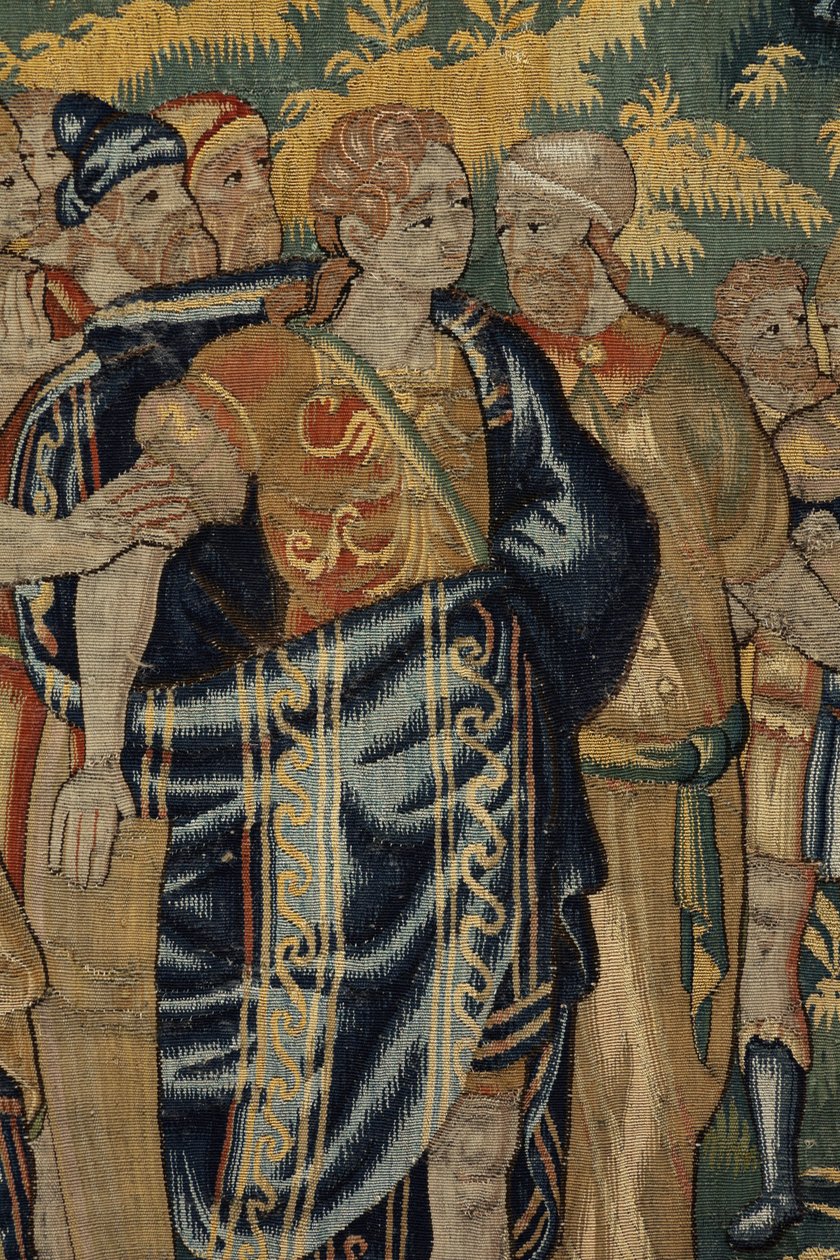 Historia Cyrusa II Wielkiego, ok. 1590 (gobelin) autorstwa Belgian School