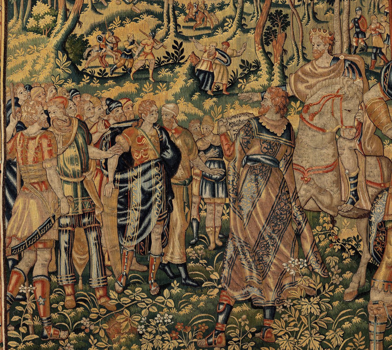Historia Cyrusa II Wielkiego, ok. 1590 (gobelin) autorstwa Belgian School