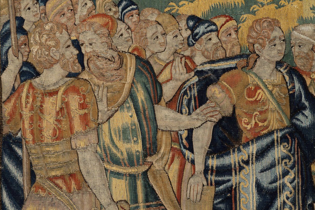 Historia Cyrusa II Wielkiego, ok. 1590 (gobelin) autorstwa Belgian School