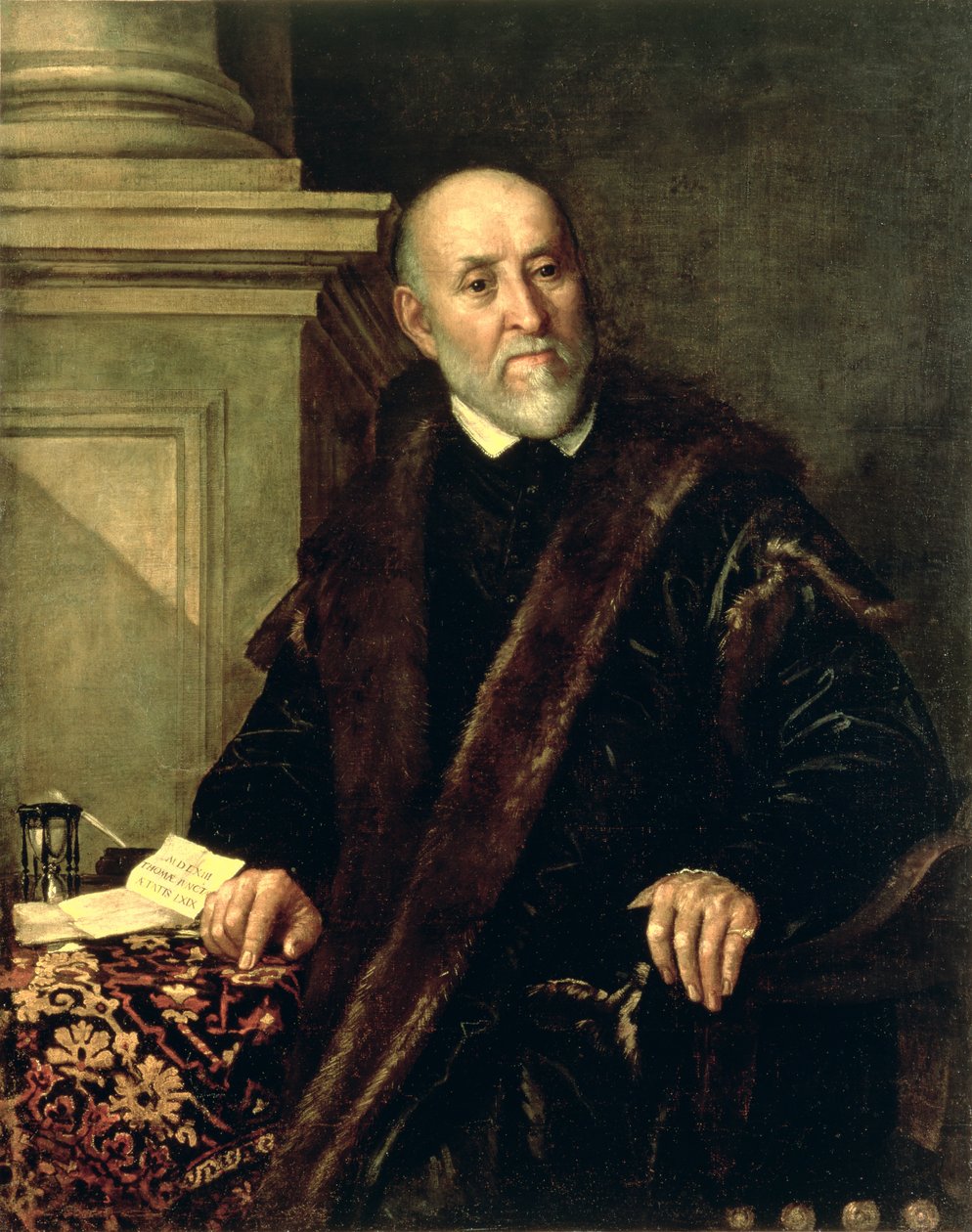 Portret Tommaso Giunty (1494-1566), 1563 autorstwa Benedetto Caliari