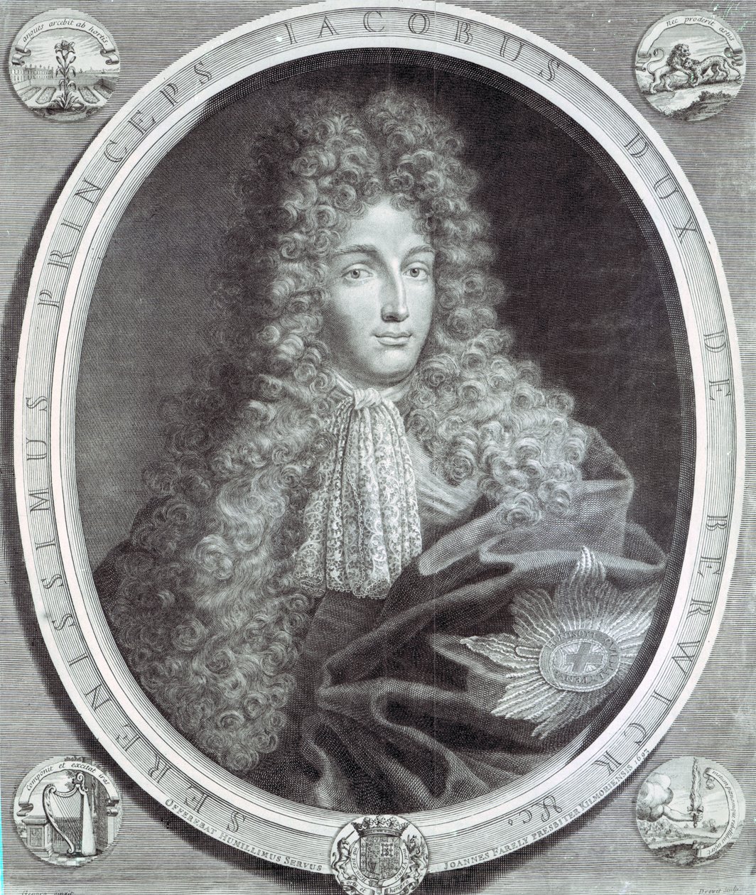 James Fitzjames, książę Berwick rytowany przez Pierre Drevet, 1693 (akwaforta i grawerunek) autorstwa Benedetto the Younger Gennari