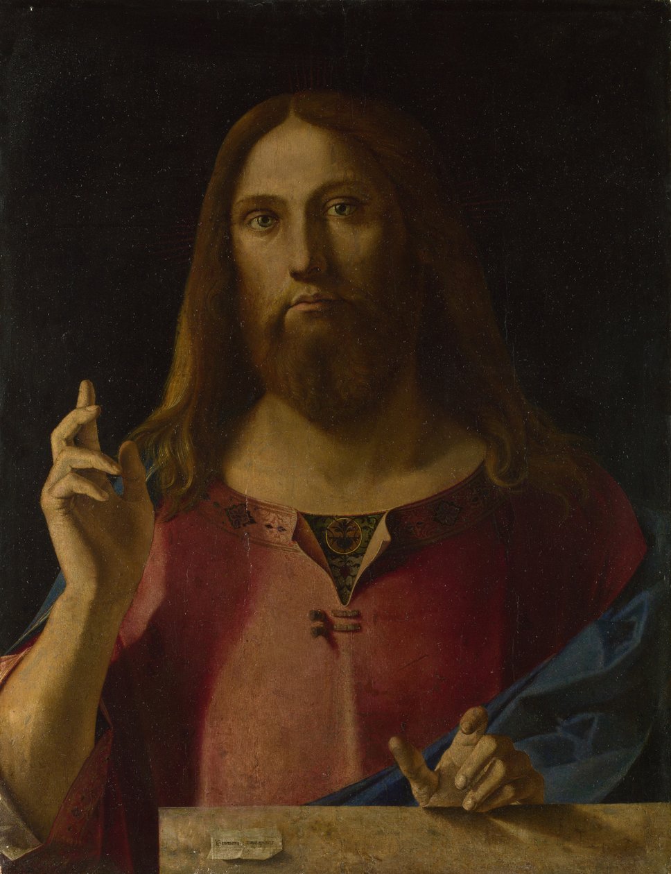 Salvator Mundi, ok. 1510-1520 autorstwa Benedetto Diana