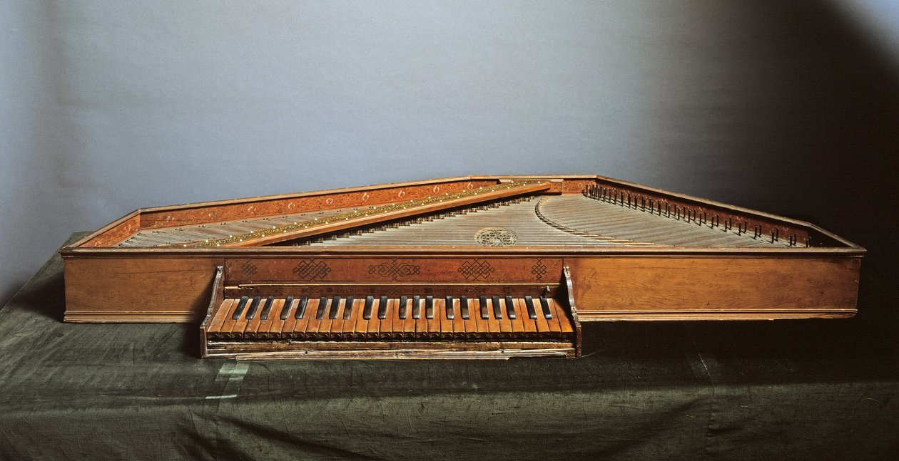 Spinetta, Wenecja 1568 (mieszane media) autorstwa Benedetto Floriani.