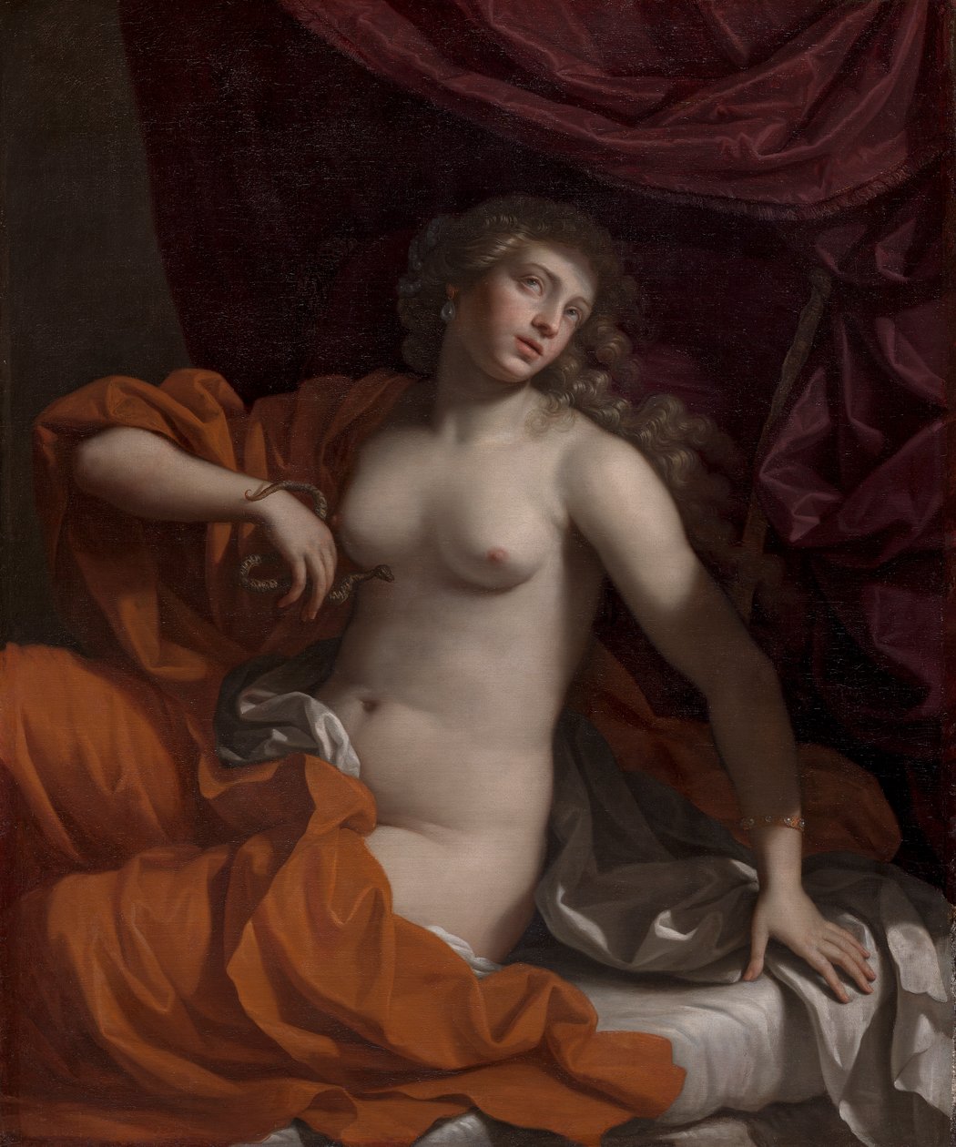 Kleopatra autorstwa Benedetto Gennari