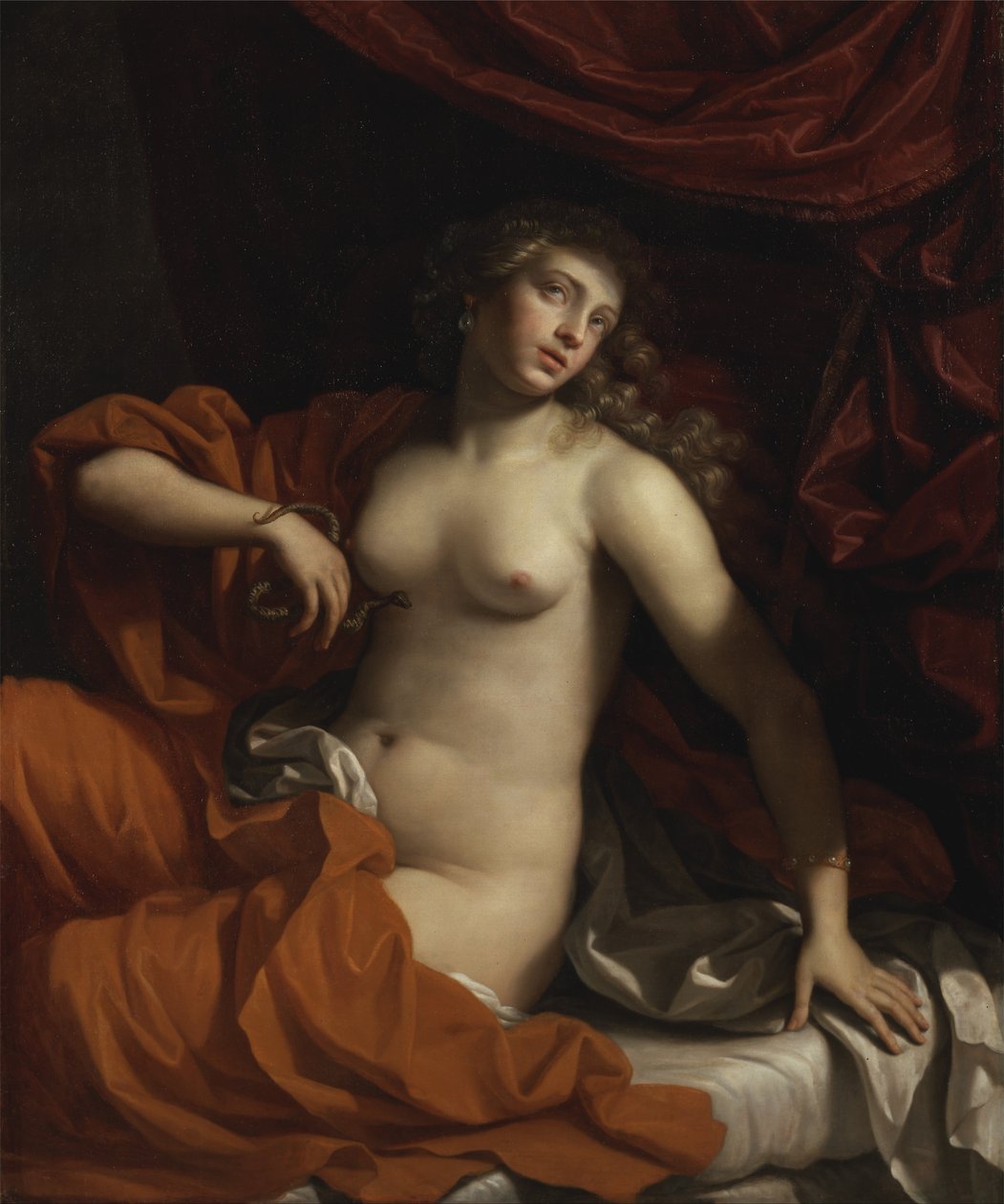 Kleopatra autorstwa Benedetto Gennari